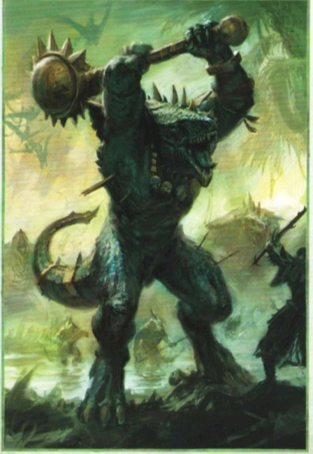 中古战锤:蜥蜴人兵种