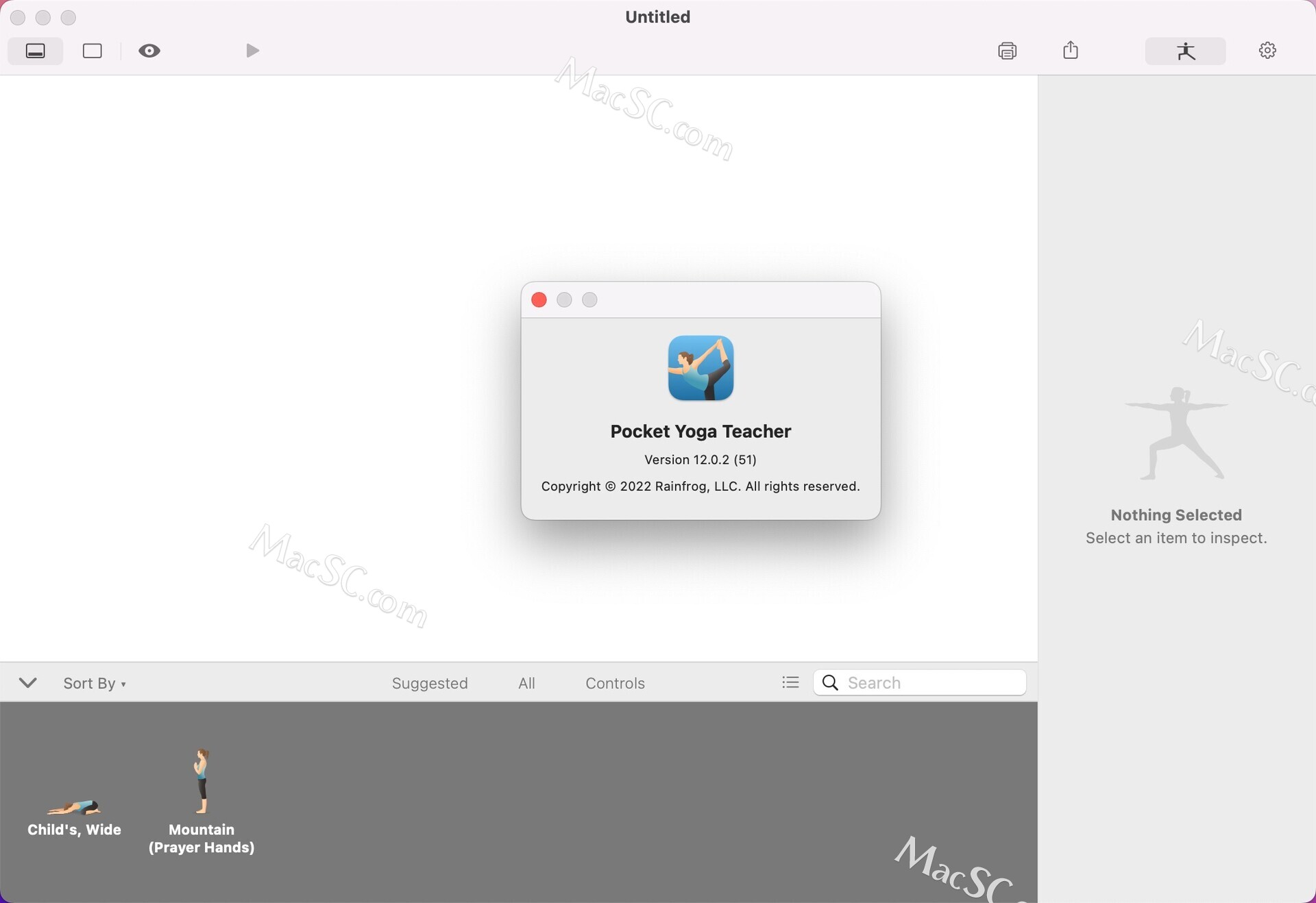 瑜伽软件：Pocket Yoga Teacher mac 哔哩哔哩