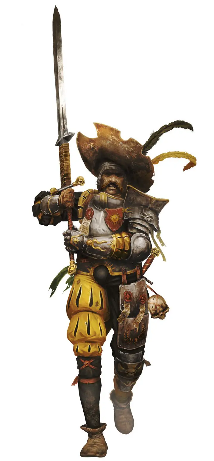 【中古战锤跑团·全副武装】巨剑士