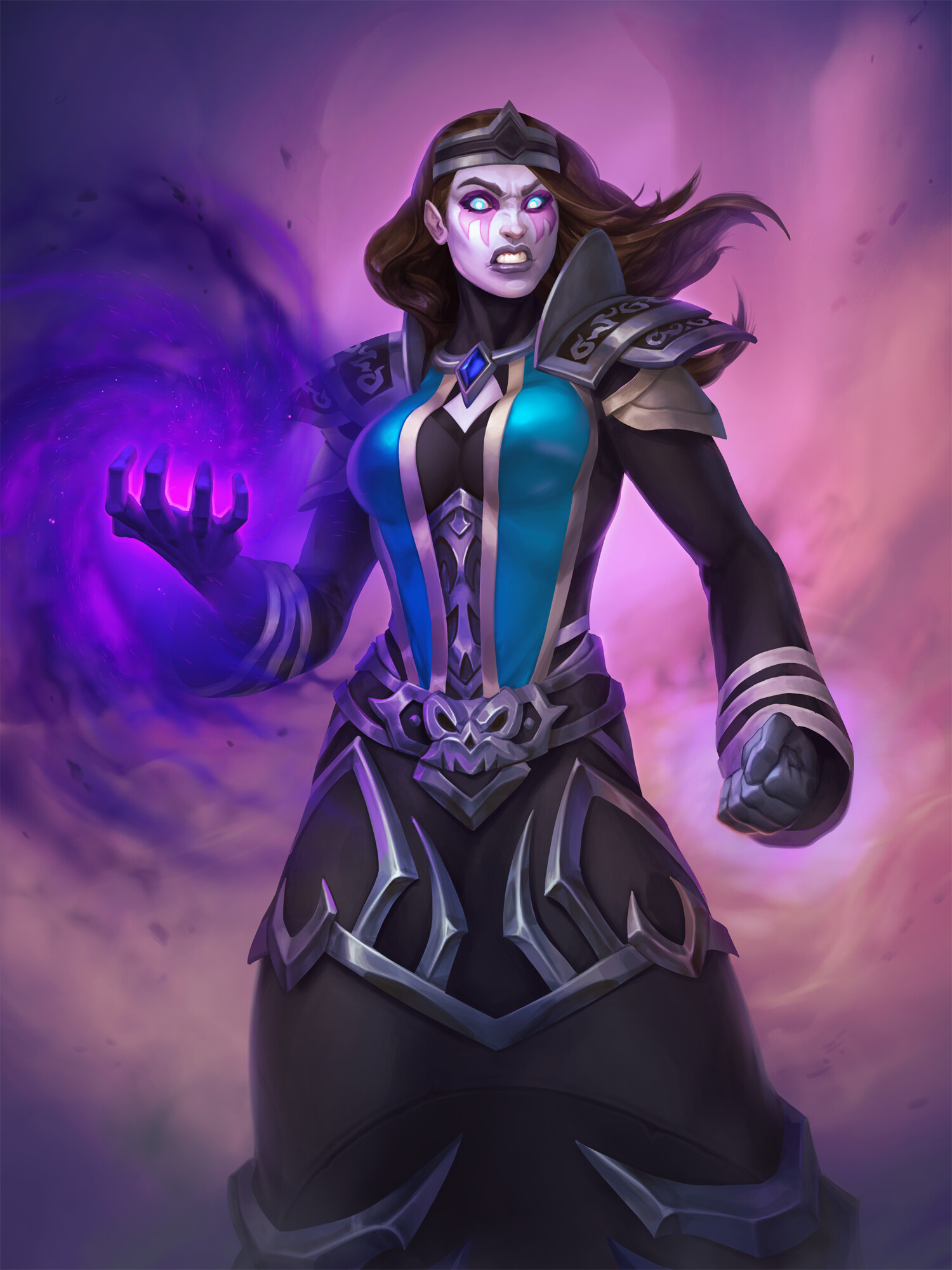 卡牌原画通灵学院全传说卡牌