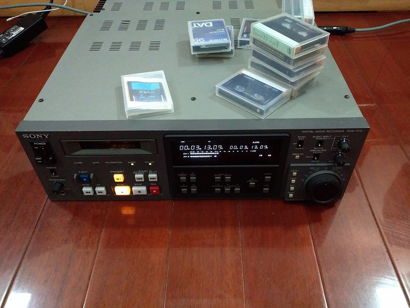 【器材开箱与简评】SONY PCM7010 DAT Recorder 哔哩哔哩