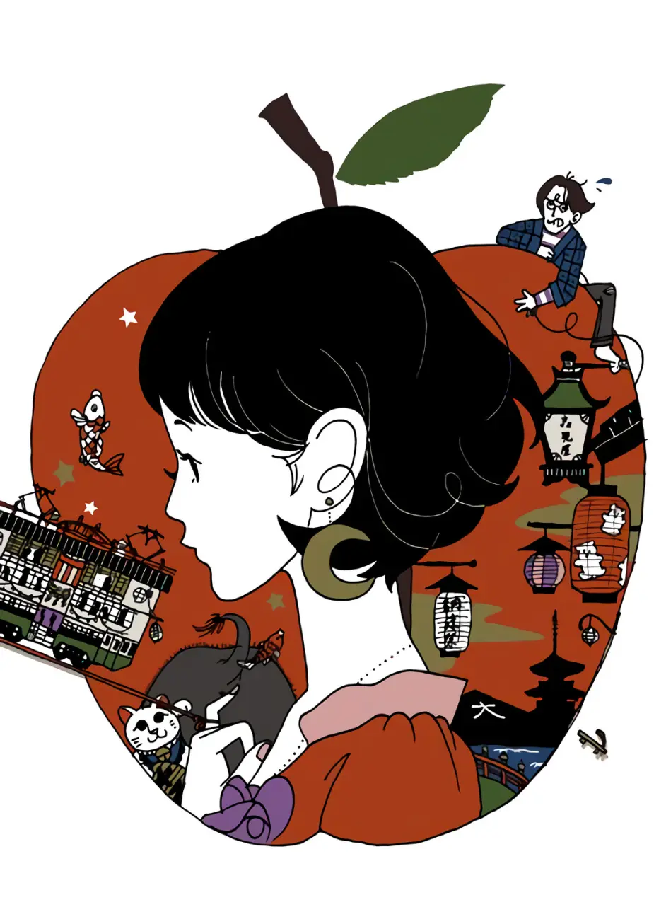 他是 春宵苦短 四叠半 的幕后灵魂中村佑介 首部中文版画集终于来了 哔哩哔哩