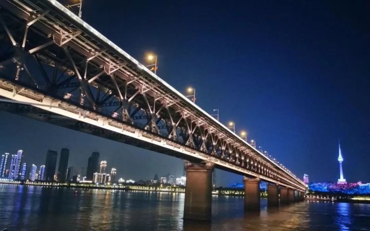 带母亲逛司门口时拍的长江大桥   作者供图