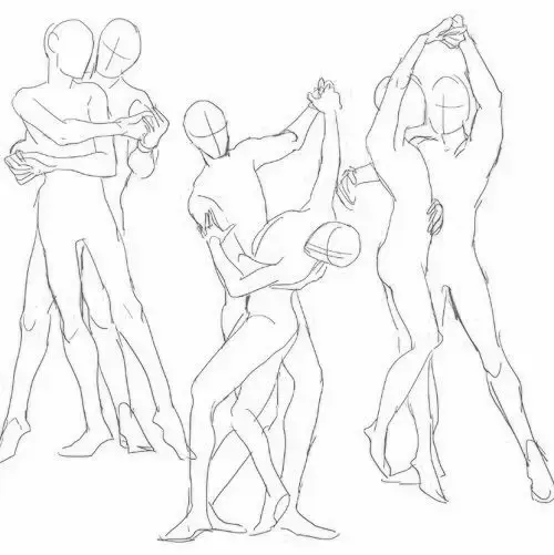 本文禁止转载或摘编 绘画 素材 板绘 线稿 原画 插画 人体线稿