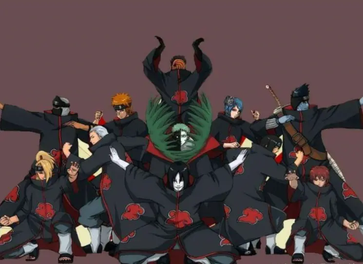 1分钟了解晓组织各大叛忍的象征 火影中晓组织你知道多少 他们象征什么你知道吗 哔哩哔哩