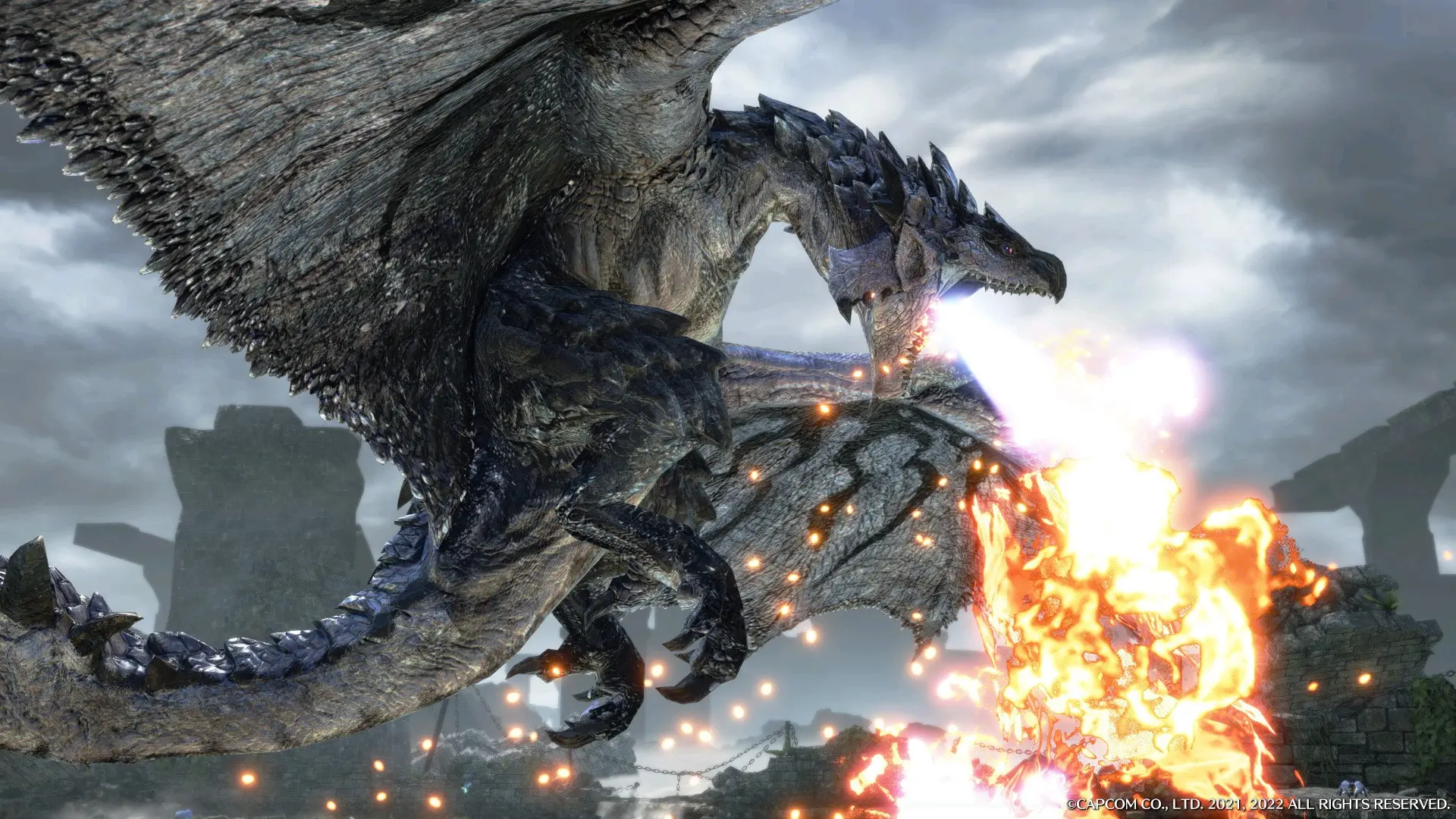 怪物猎人曙光设定集怪物生态翻译——17银火龙