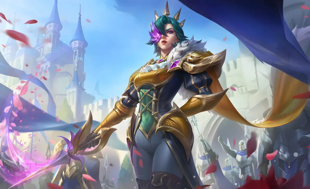 英雄联盟皮肤原画 无双剑姬 菲奥娜