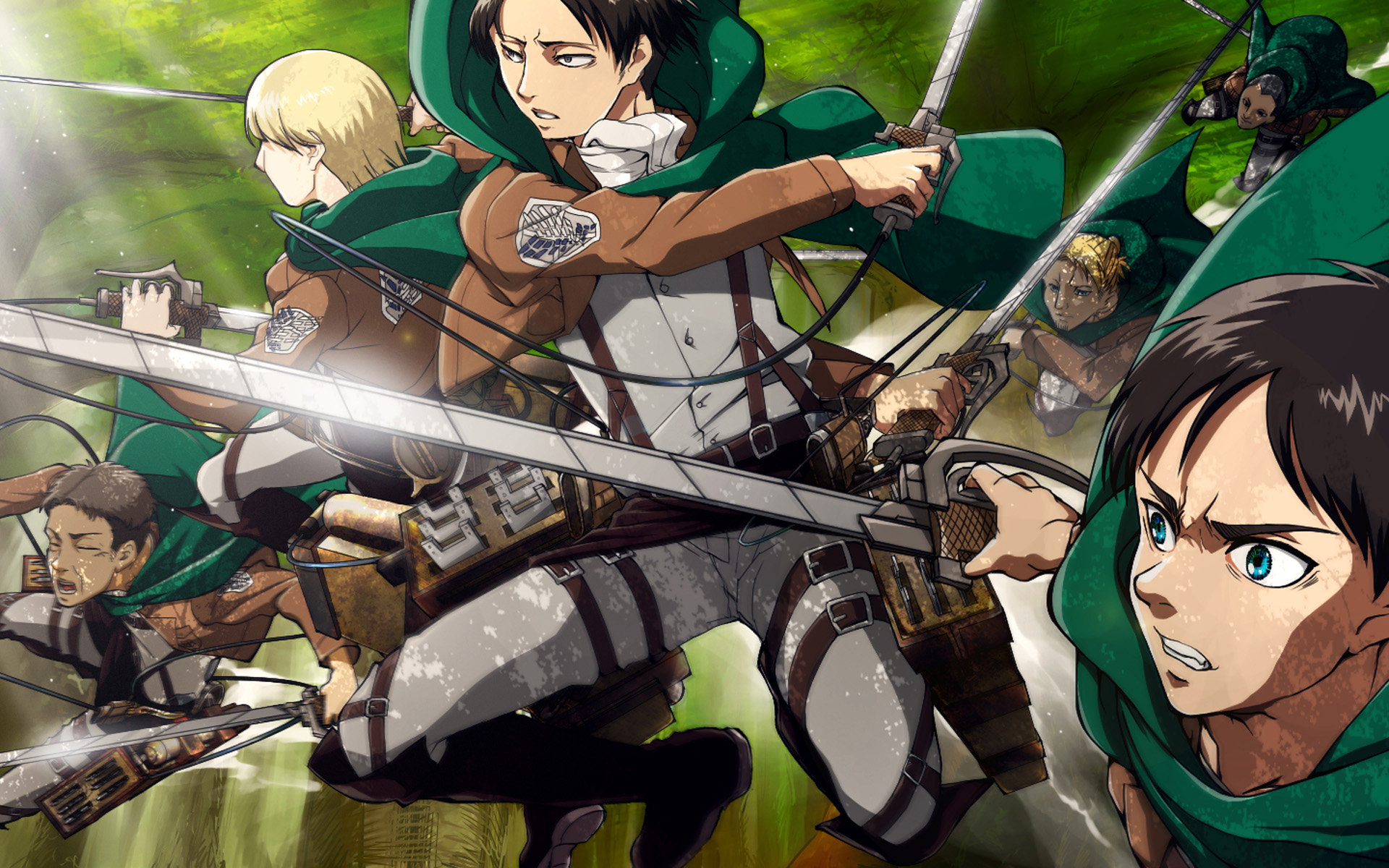 动漫壁纸之进击的巨人attackontitan