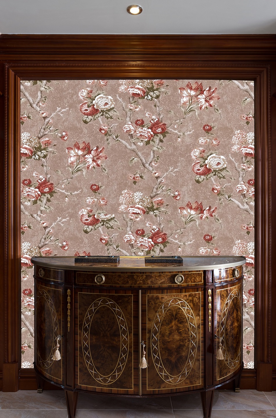 帕丝丹缇香系列,高经密提花墙布