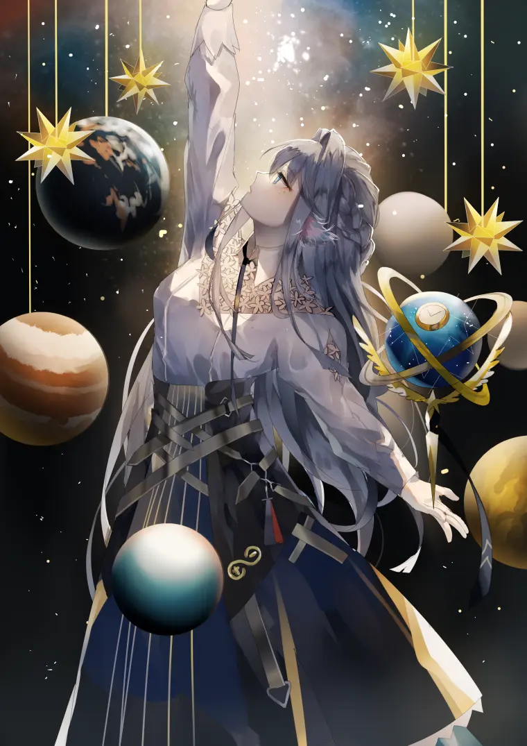 明日方舟 美图 壁纸搬运 星极篇 哔哩哔哩