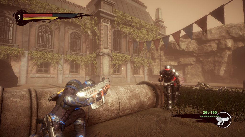 仿战争机器国产第三人称射击游戏 基因雨 Ps4数字版发售上市 哔哩哔哩