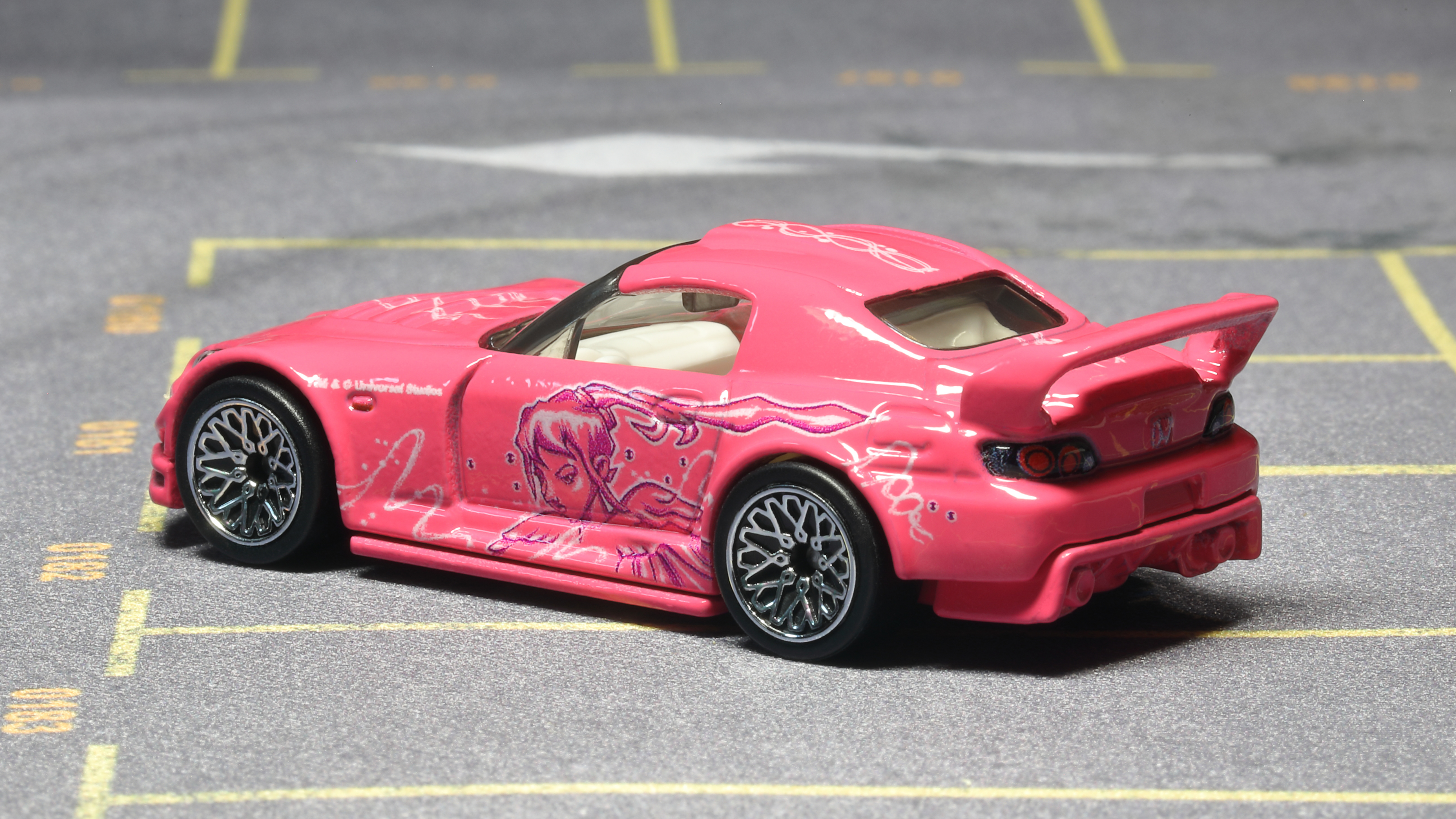 每日一车 - honda s2000 pink - hotwheels风火轮