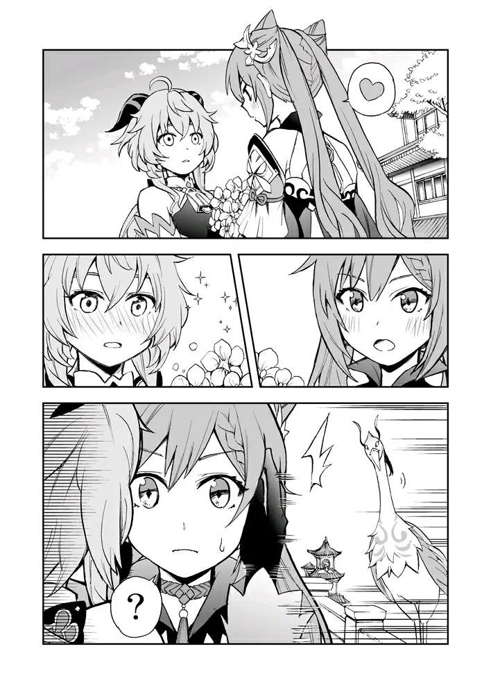 原神百合漫画 第十一期甘雨x刻晴 哔哩哔哩