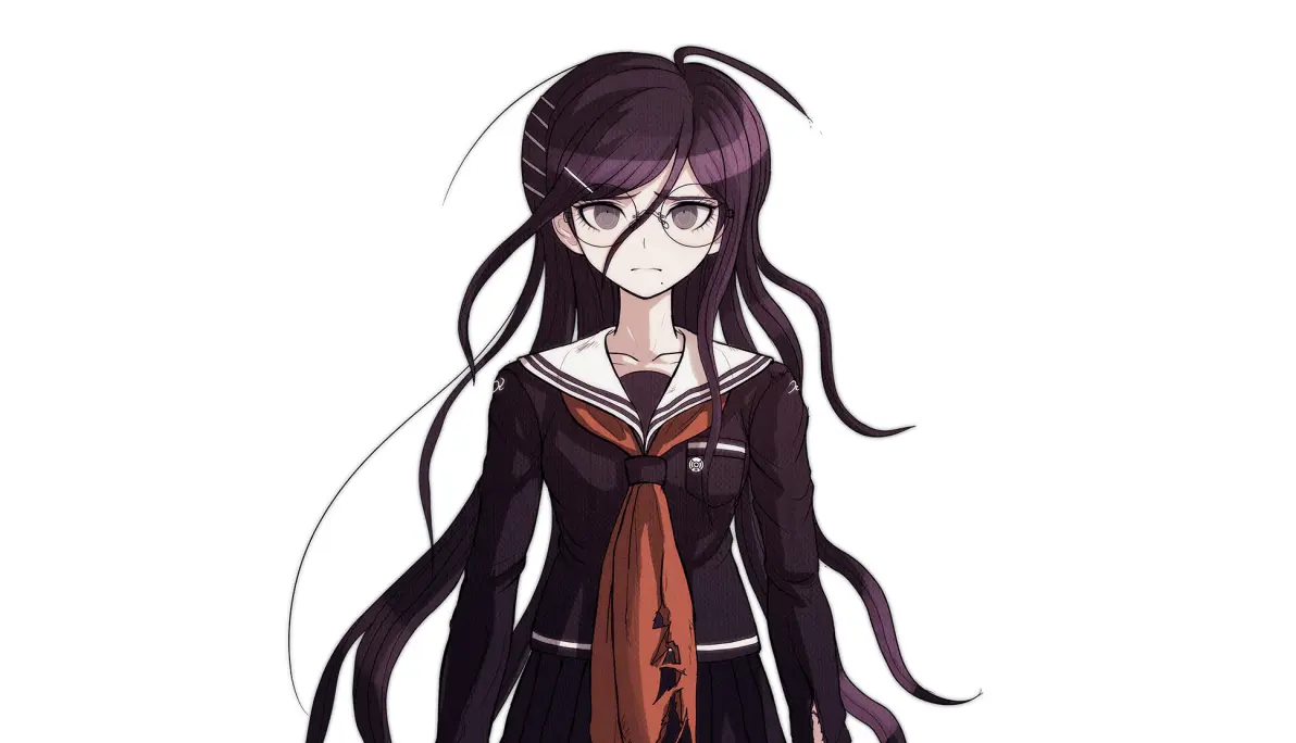 弹丸论破绝对绝望少女原超高校级的文学少女腐川冬子半身立绘