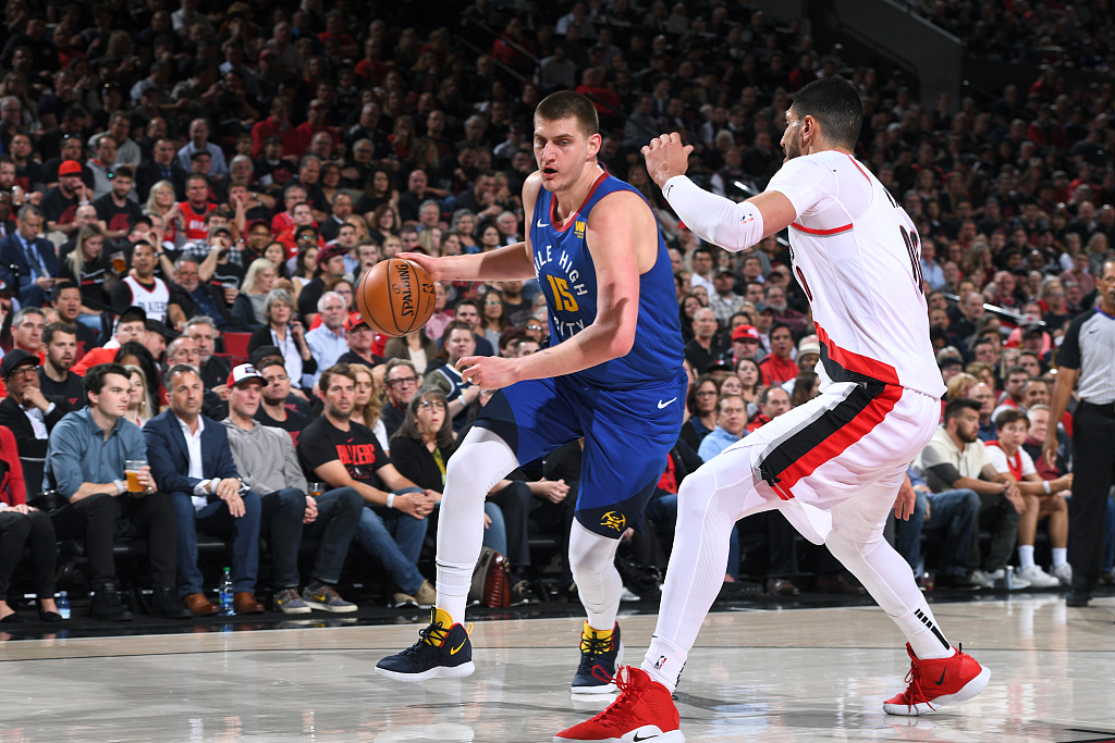 【四加时】【史诗级鏖战】 nba季后赛开拓者险胜掘金 总比分2-1