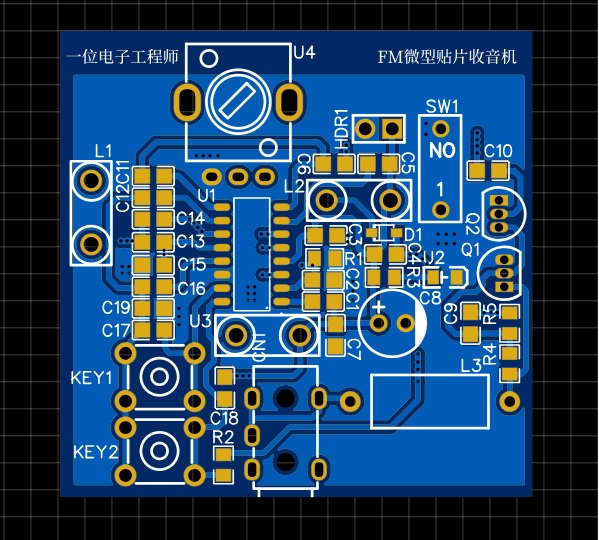 经典电路设计十二：SC1088 FM微型收音机设计方案，孩童时的记忆 - 哔哩哔哩