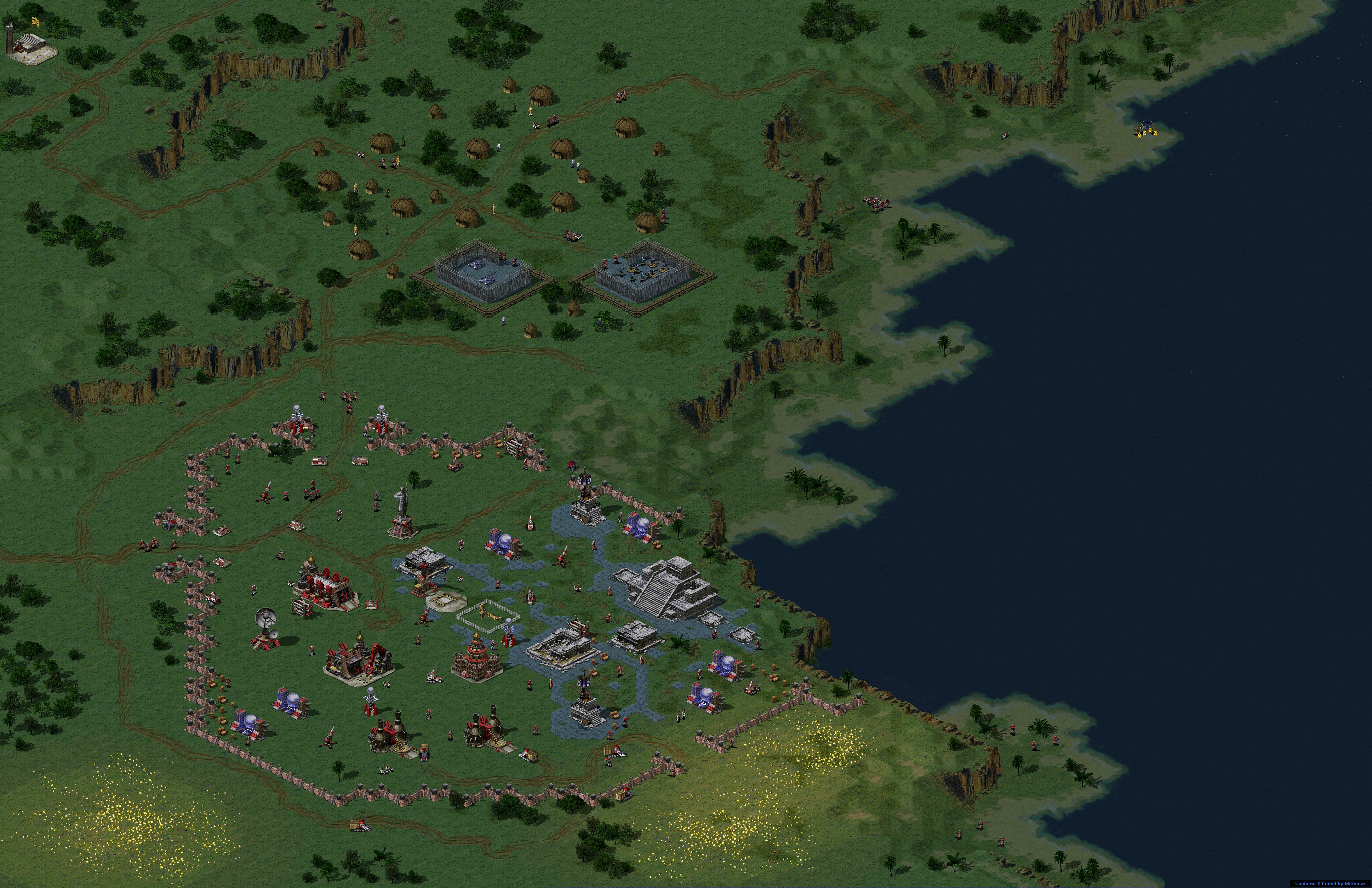 【红色警戒2】盟军任务大图