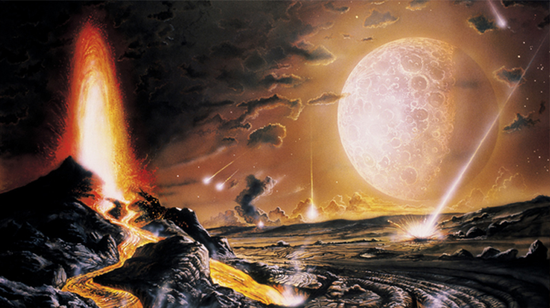 初生的地球——冥古宙