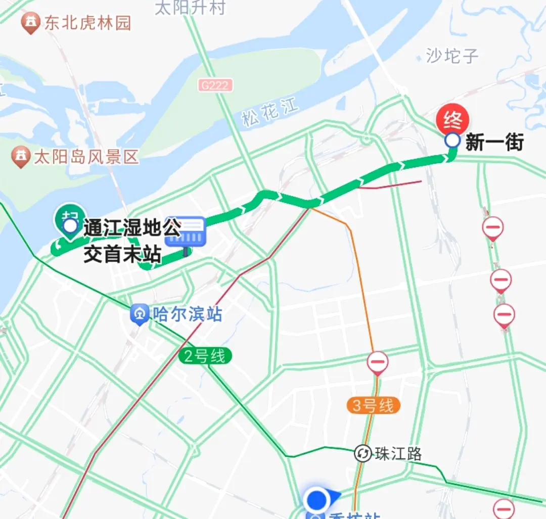 哈尔滨s12公交车路线图图片