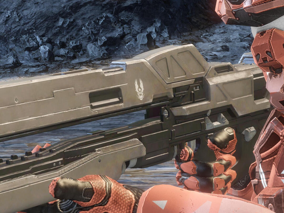 【HALO军械频道】ARC-920磁轨枪 —— 最好的单兵电磁武器 - 哔哩哔哩