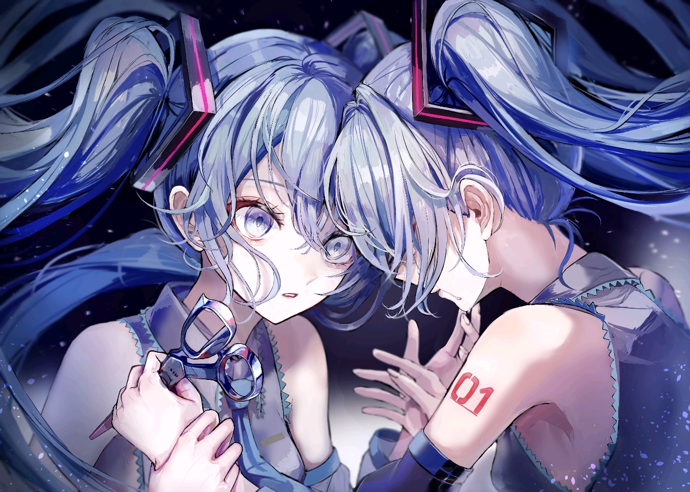 『初音ミク』公式服精选100张ღ