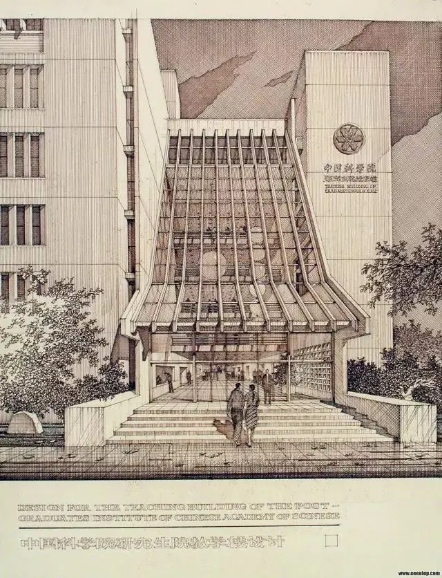 院士彭一刚建筑设计钢笔画,太震撼!