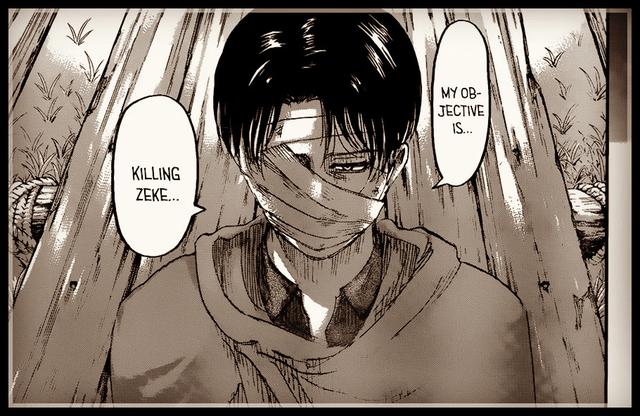 《进击的巨人》漫画126话解读,利威尔脸上全是缝合线,手指也残缺了