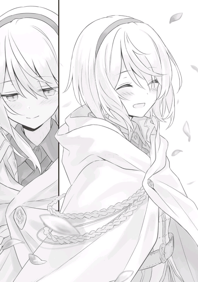 《魔女之旅》小说10-13卷插画以及一些杂图