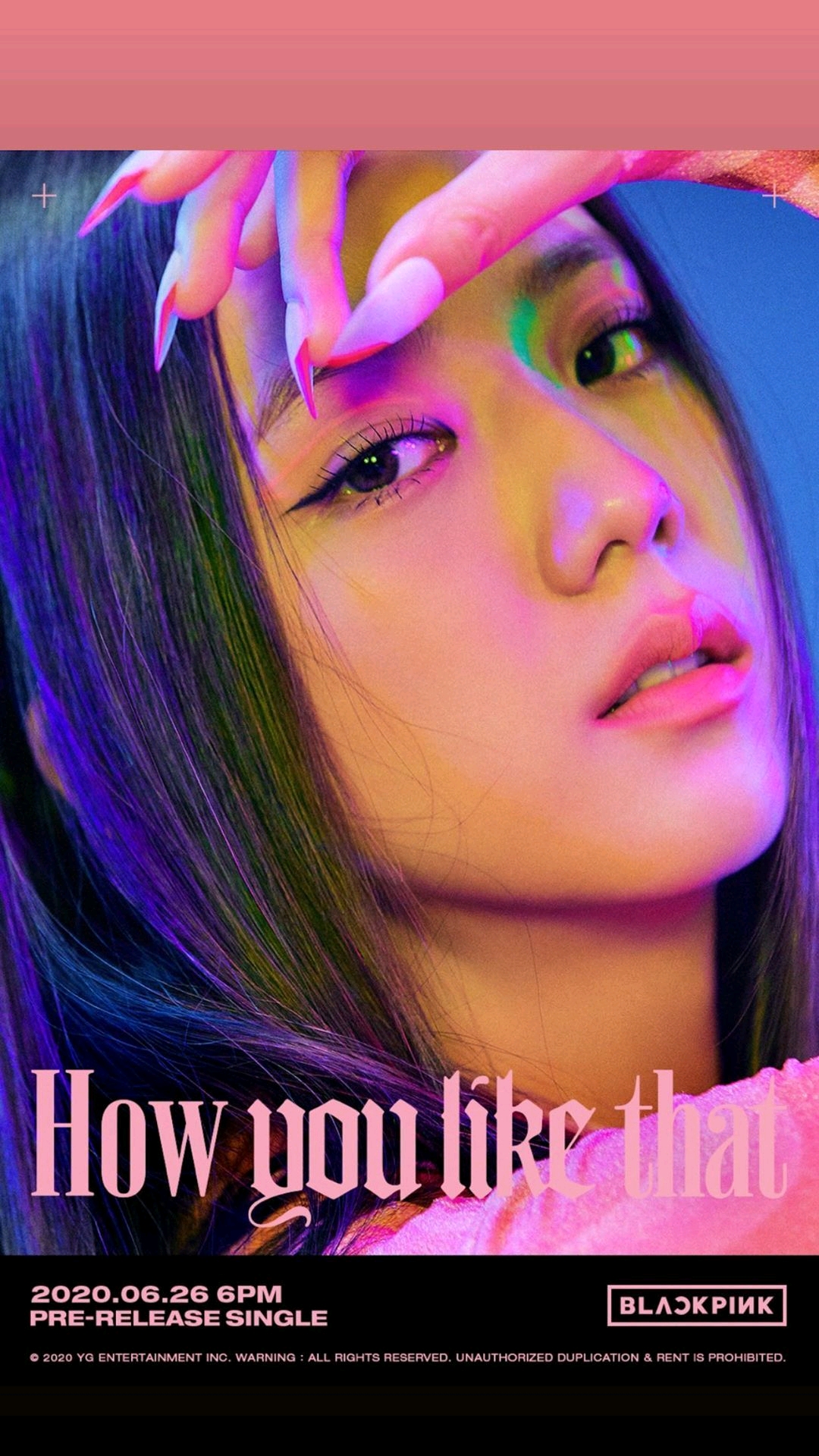blackpink - how you like that 概念海报公开