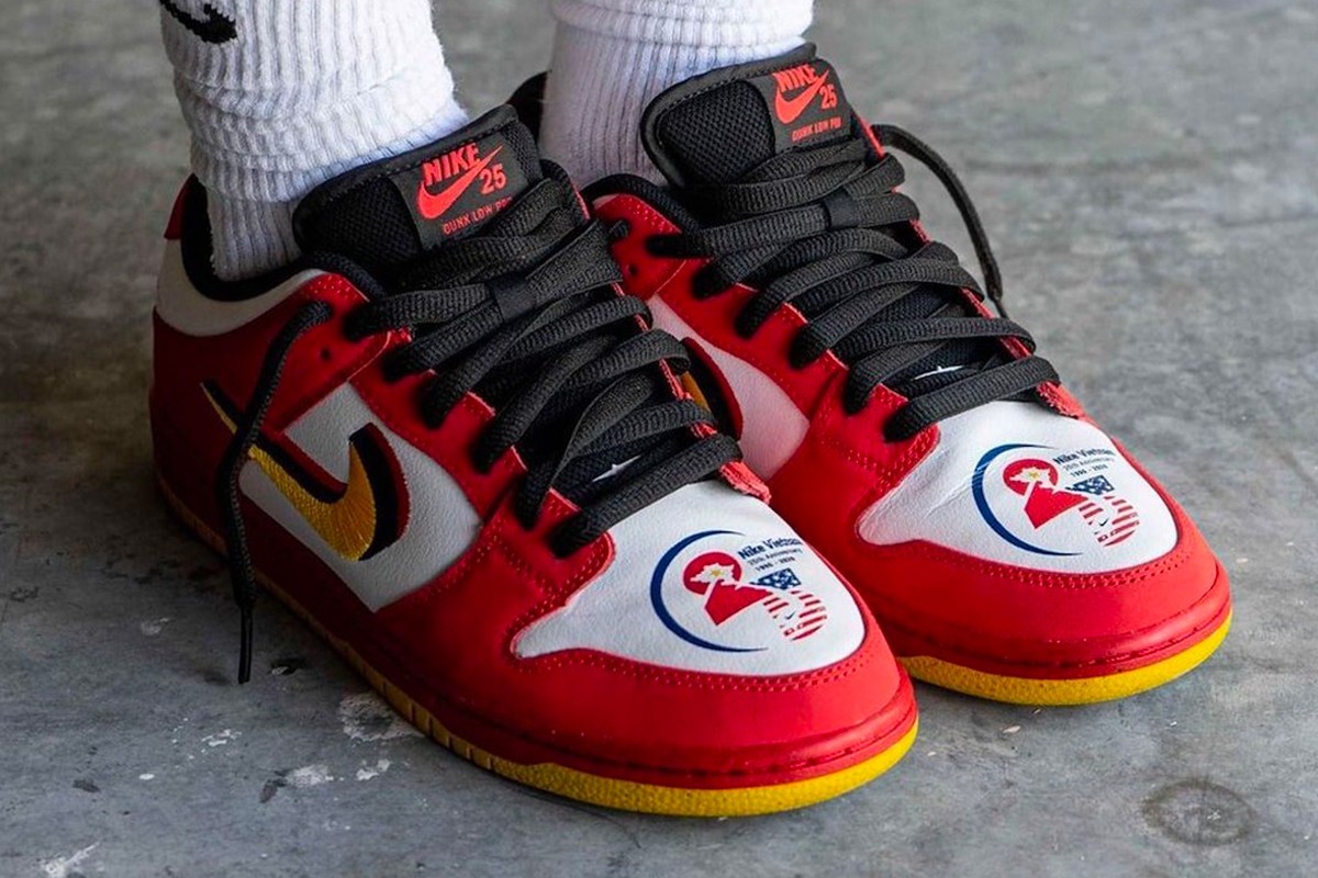 率先上脚 nike sb dunk low 最新配色「vietnam」