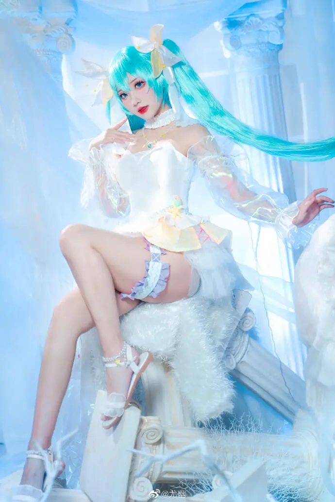 Cos正片 初音未来miku未来有你cos Cn尤幽 哔哩哔哩