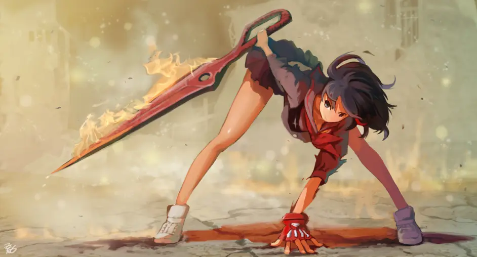 Pixiv Kill La Kill 缠流子美图分享 哔哩哔哩