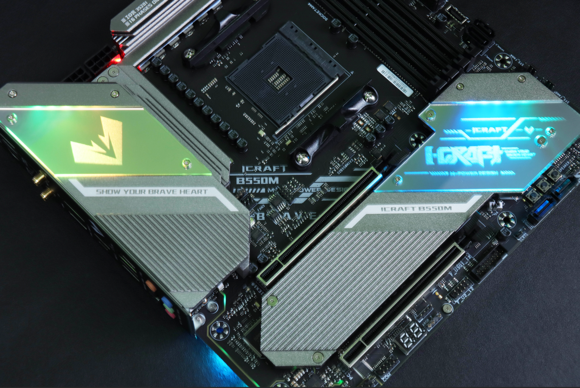 也许是堆料最足的千元主板铭瑄icraftb550mwifi主板评测