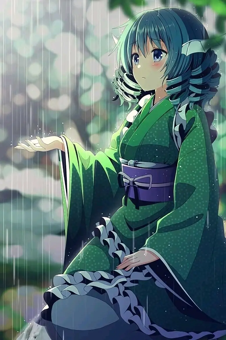 手机壁纸雨季专题大雨将至 紫阳花开第三期 19年4月11日by Gameboy盐泽 哔哩哔哩