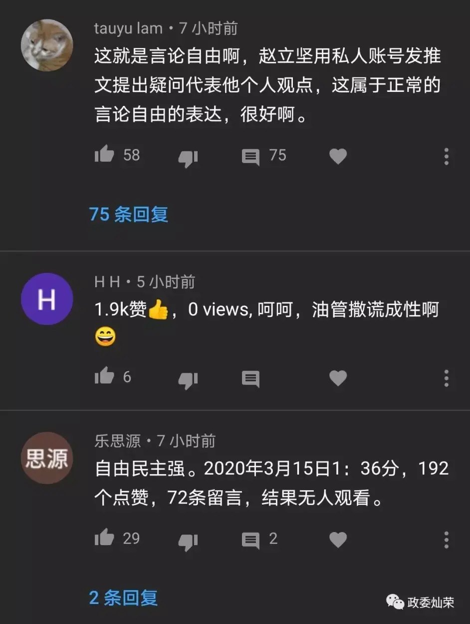 今天 政委在youtube遇到一件怪事 哔哩哔哩