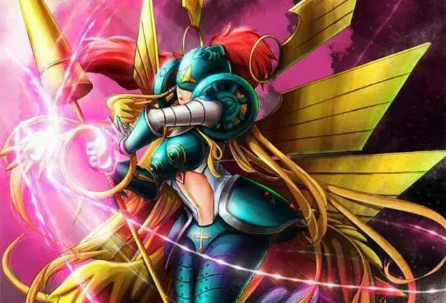 数码宝贝 座天使兽4大形态鉴赏 X进化的高颜值远超堕落形态 哔哩哔哩