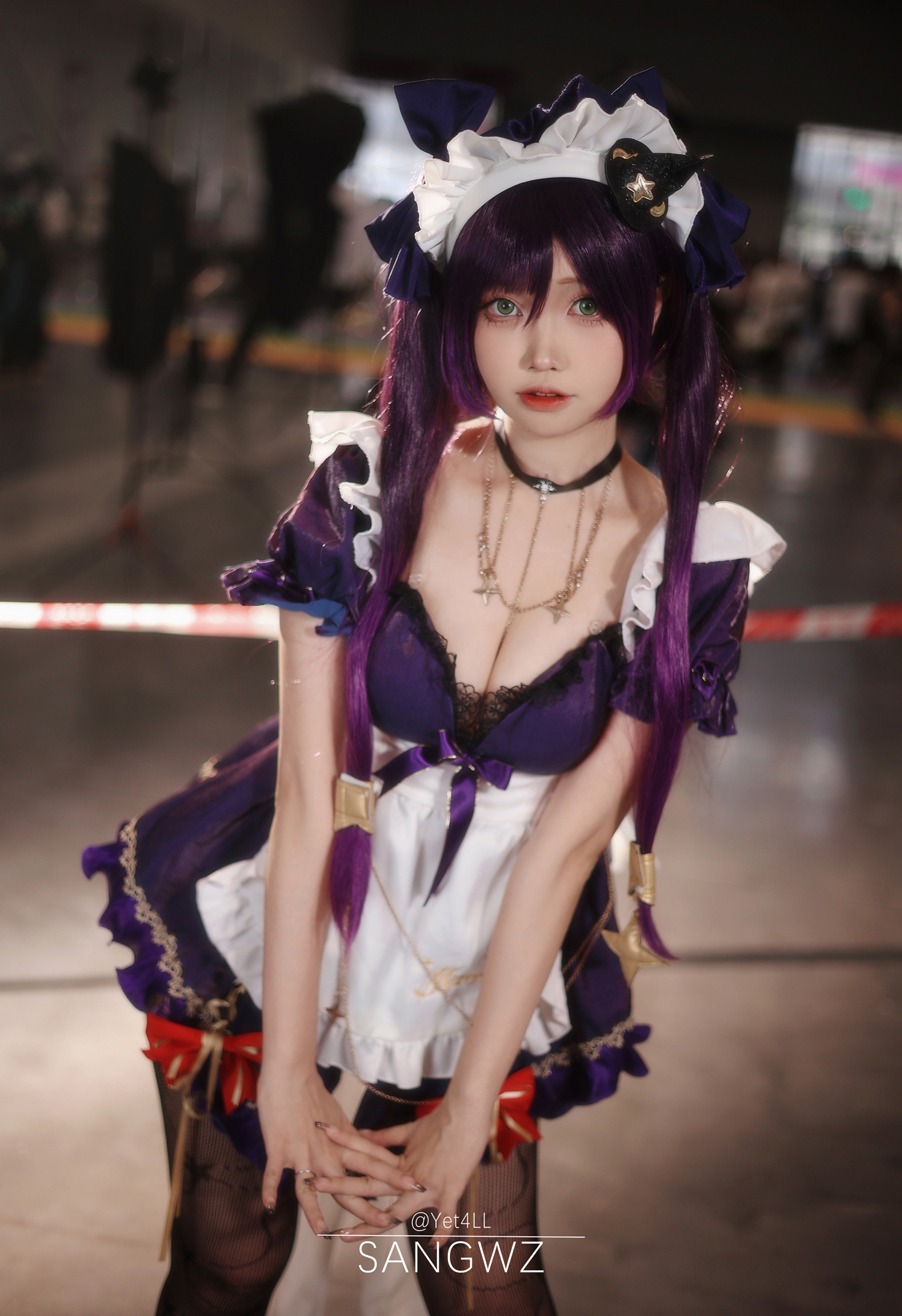 洛桑w伊梓原神莫娜cosplay5