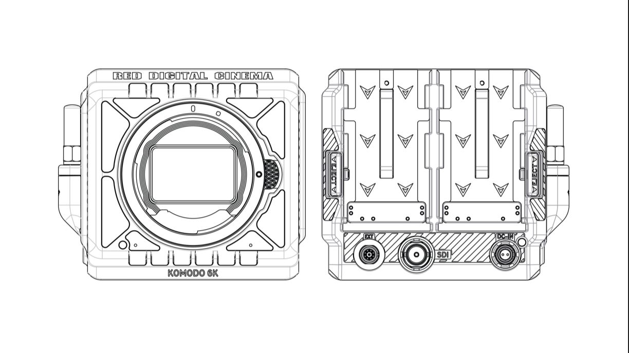 RED KOMODO的伪色功能 哔哩哔哩