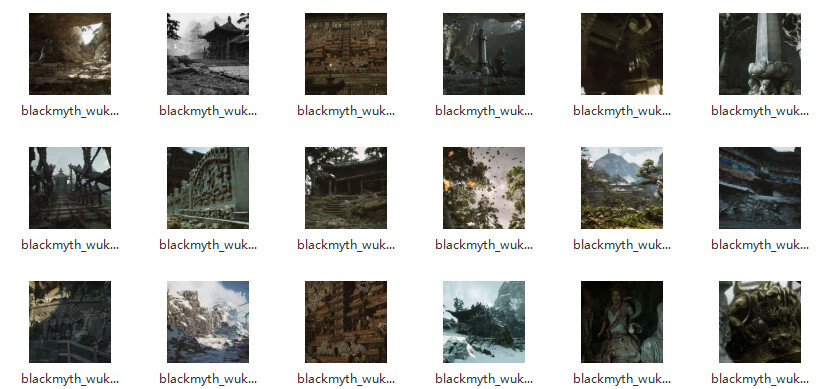黑神话悟空设定集、包含角色场景高清4K图集