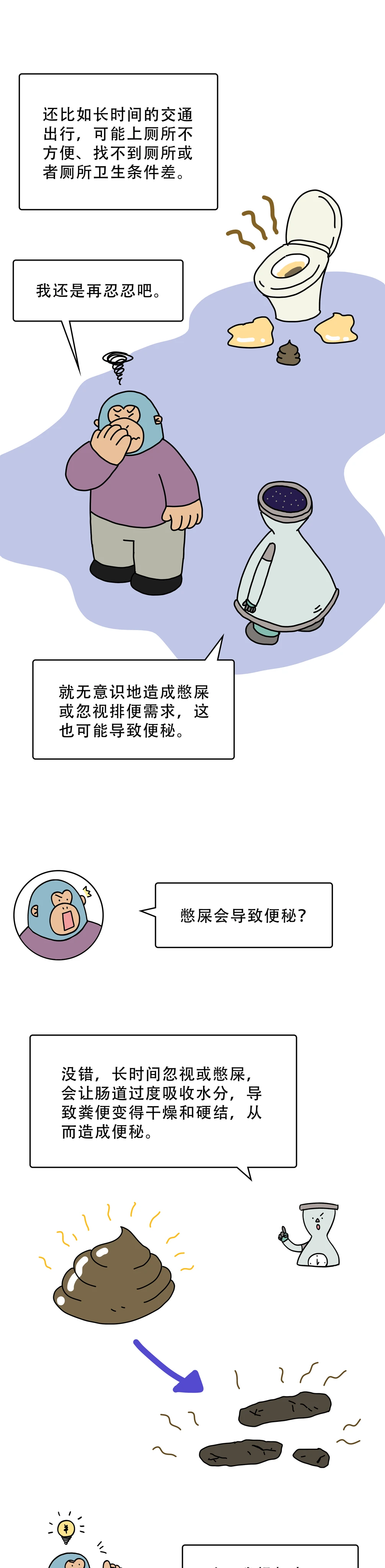 为什么一旅游就拉不出屎5