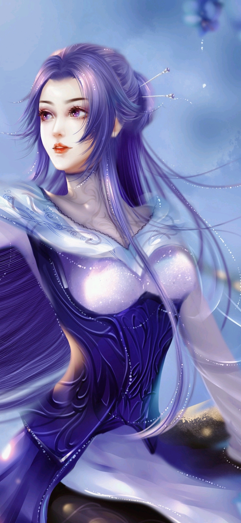 国漫超清女神壁纸紫女