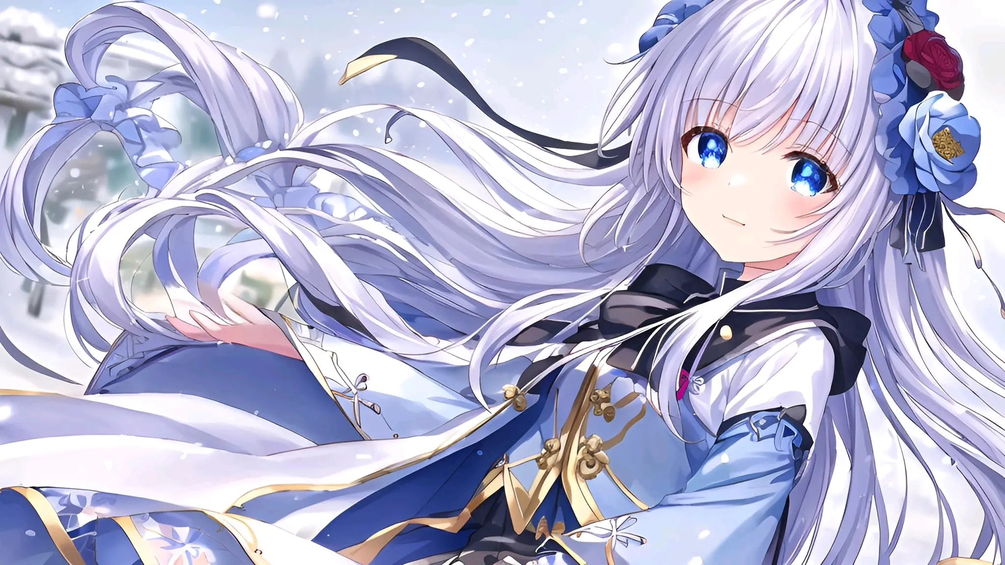 萝教头风雪山神庙【ai绘图】 - 哔哩哔哩