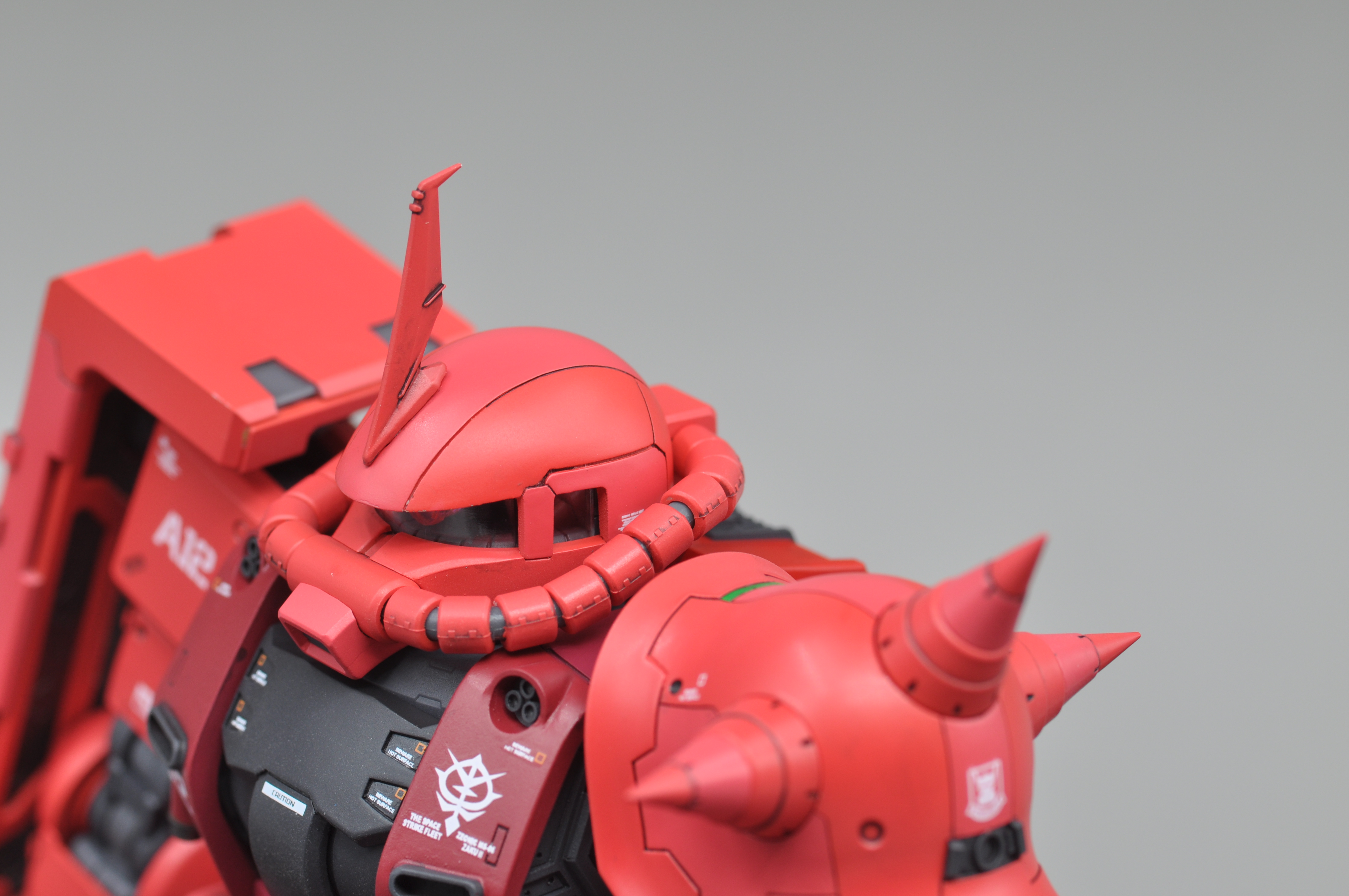 隆叔代工作品evo工作室gto版mg夏亚专用扎古ii型