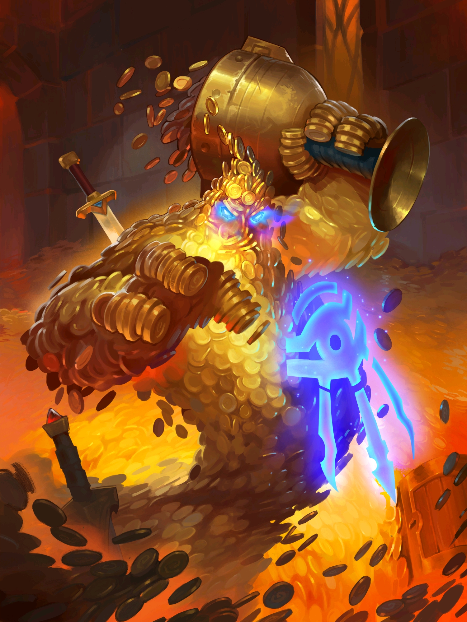 炉石传说暗夜崛起原画卡面流量党谨入