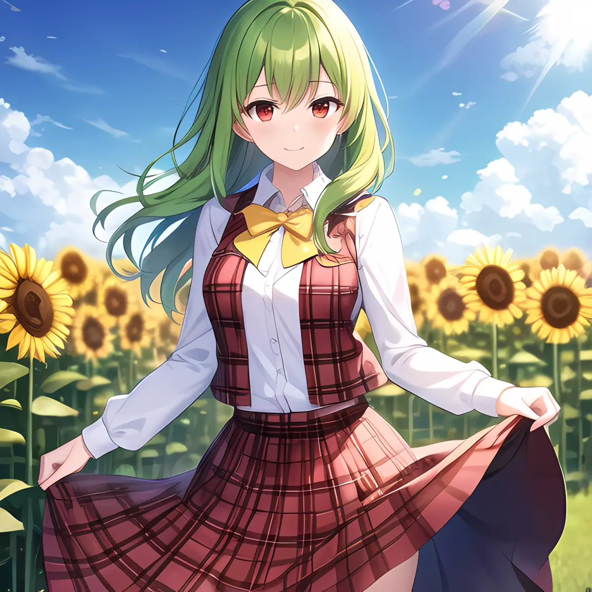 ai绘画风见幽香