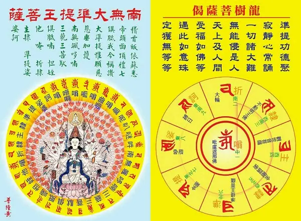 分享一些准提菩萨的精美图片 哔哩哔哩