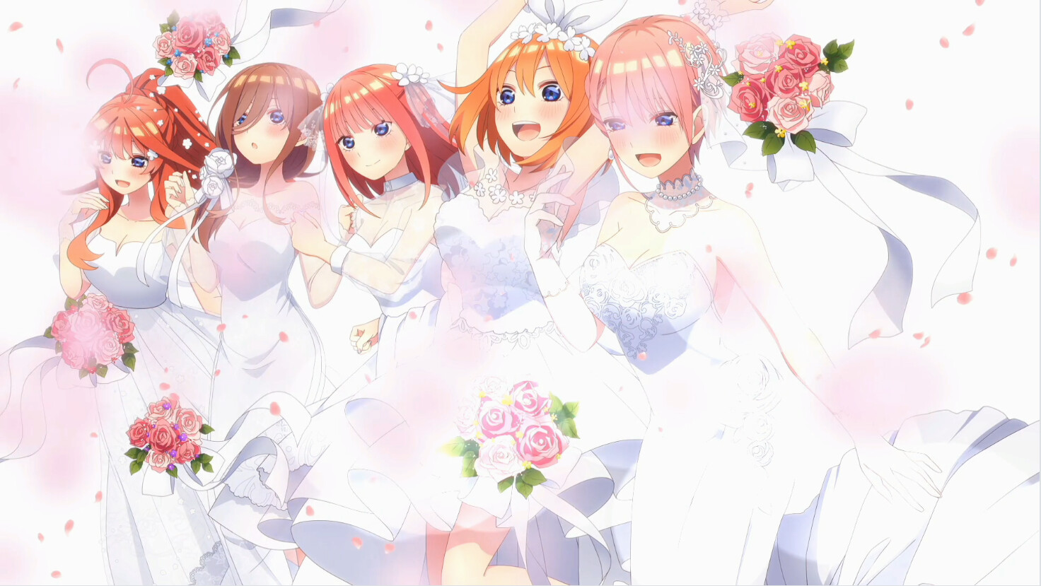 五等分の花嫁 中野五月 複製原画 The Quintessential Quintuplets