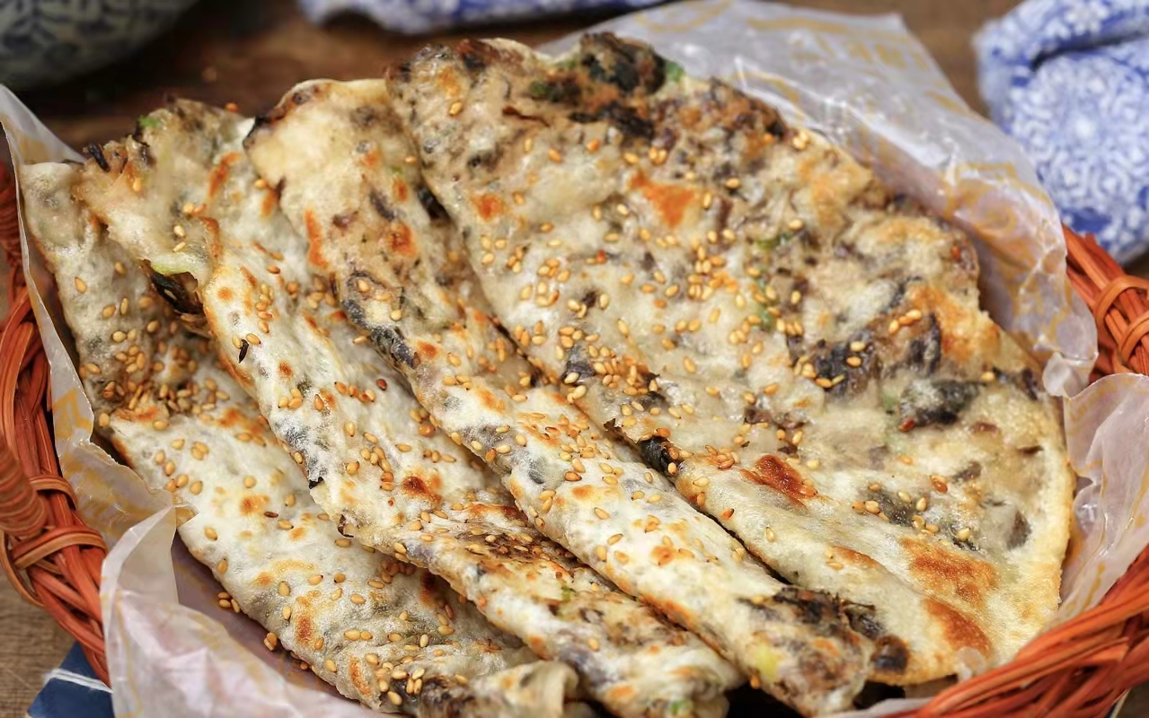 教你4种家常锅盔的做法,鲜香酥脆回味无穷,比外面买的好吃百倍 - 哔哩哔哩