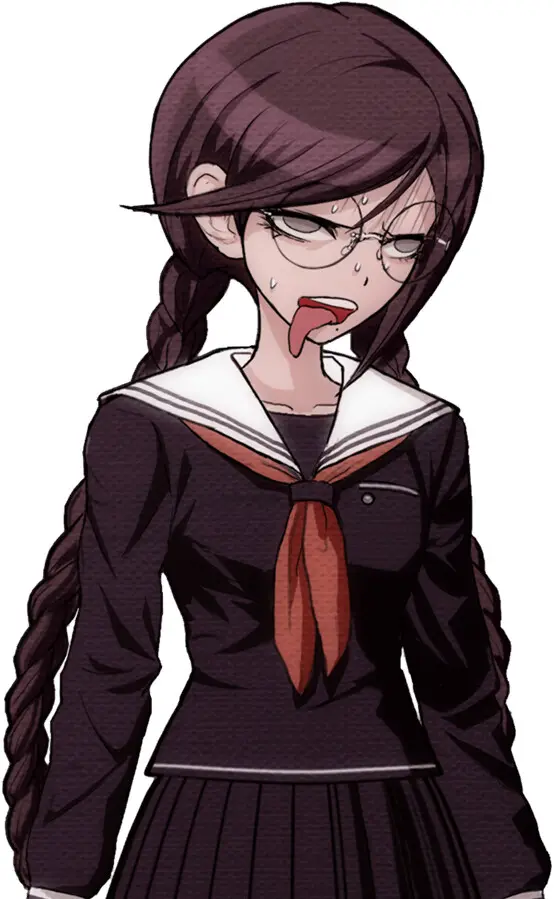 超高校级的文学少女 腐川冬子 半身立绘