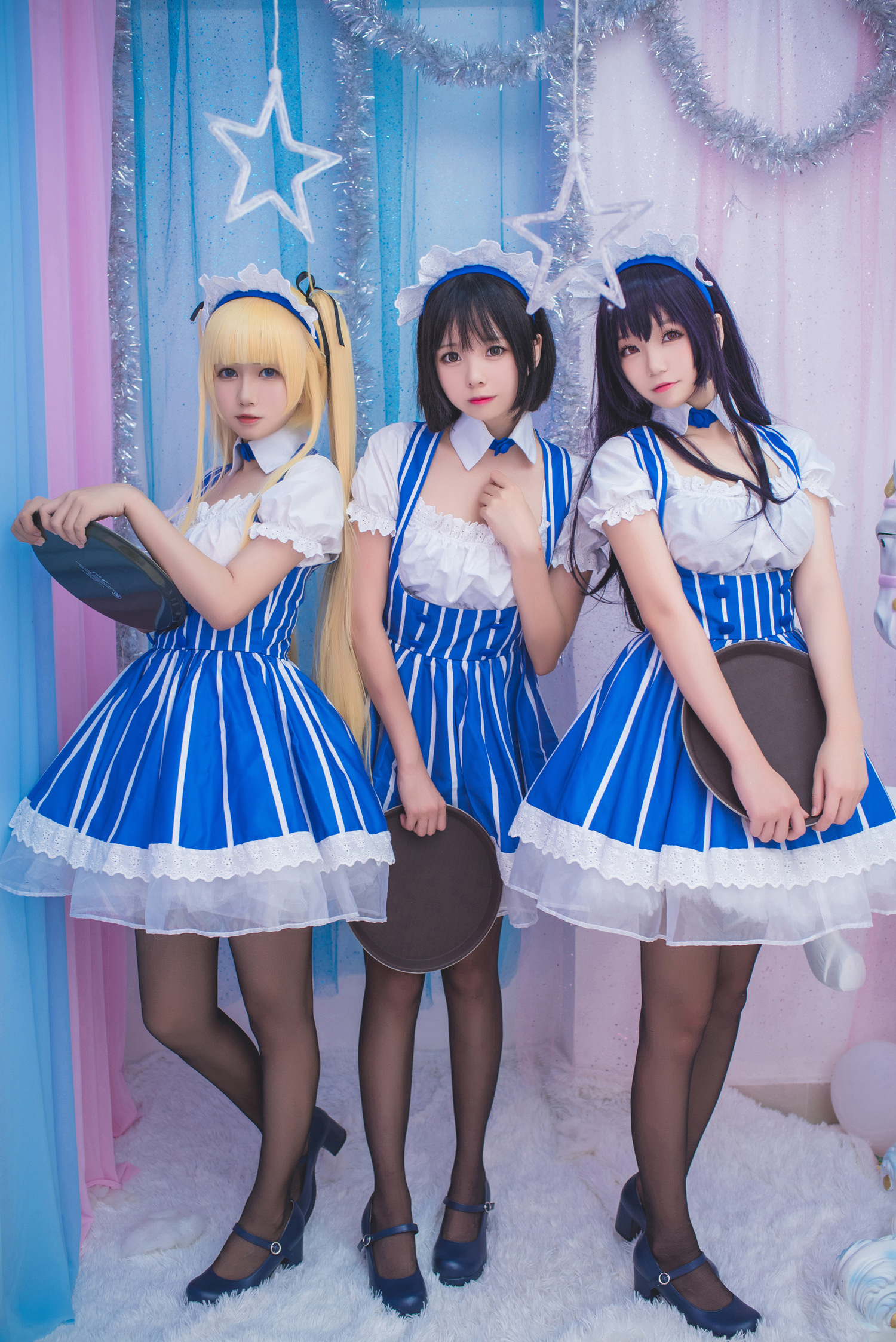 Yoko宅夏白金Saki小野妹子w路人女主的养成方法同人cosplay2